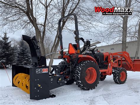 woodmaxx snowblower skid steer|PTO Snow Blower Attachment .